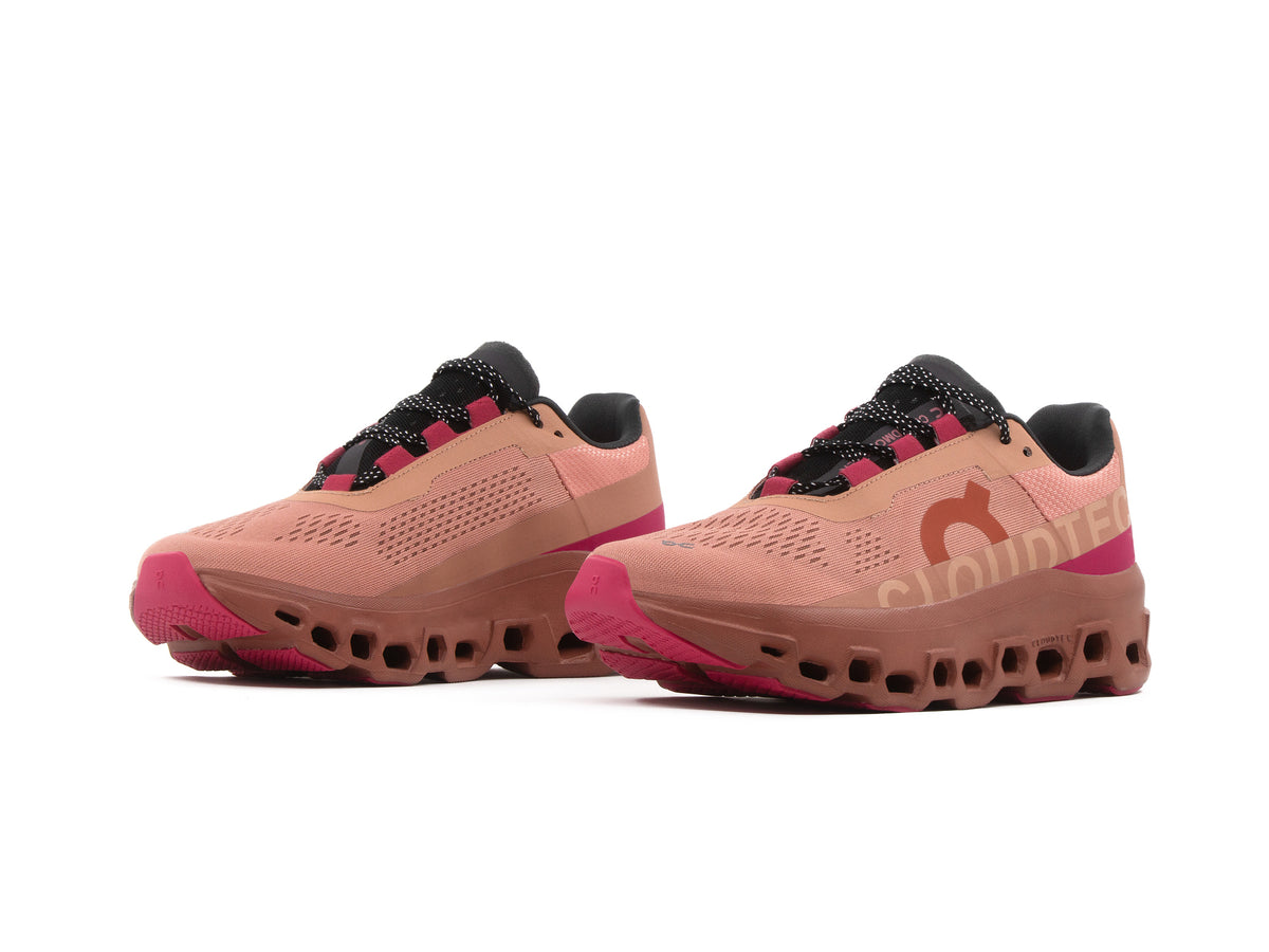 Tenis On Cloud Monster Rose Cork Importado