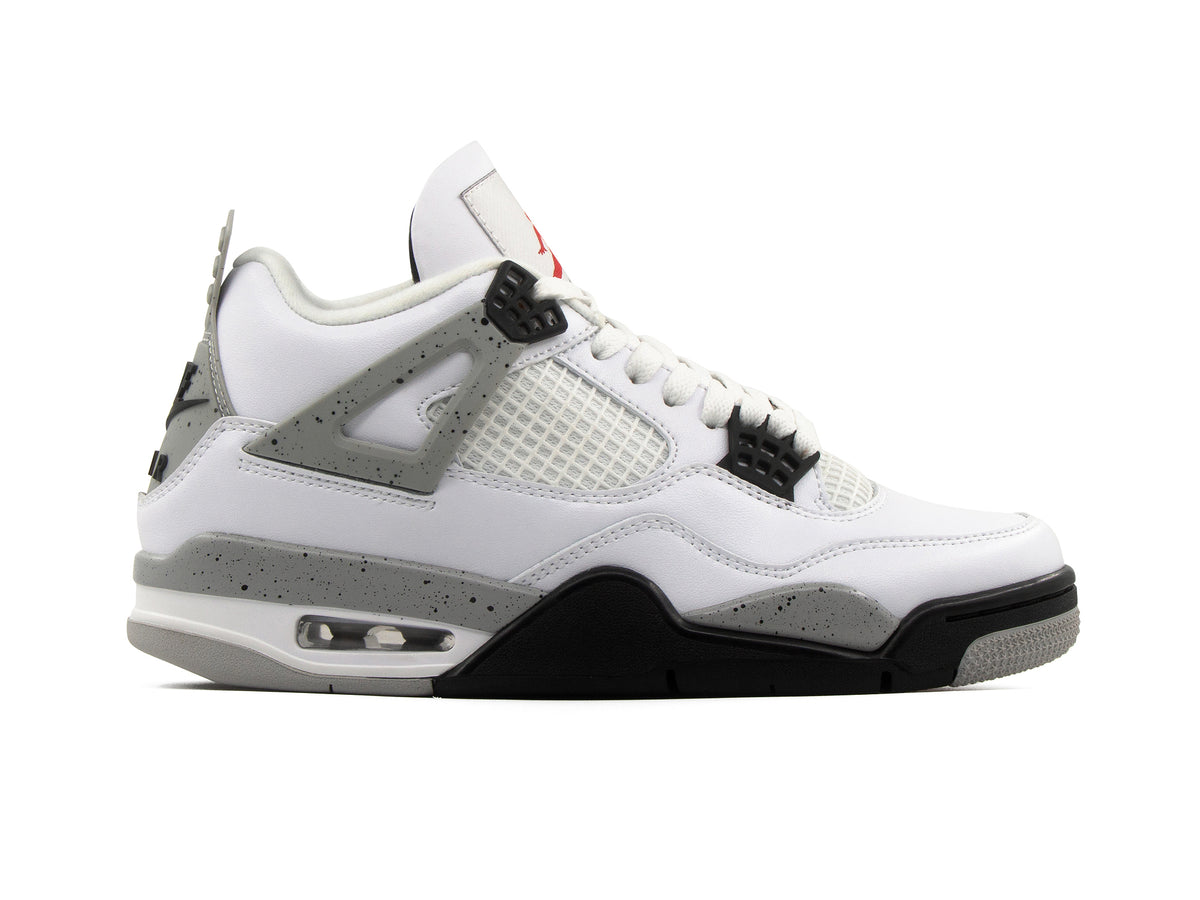 Tenis Retro 4 White Cement Importado