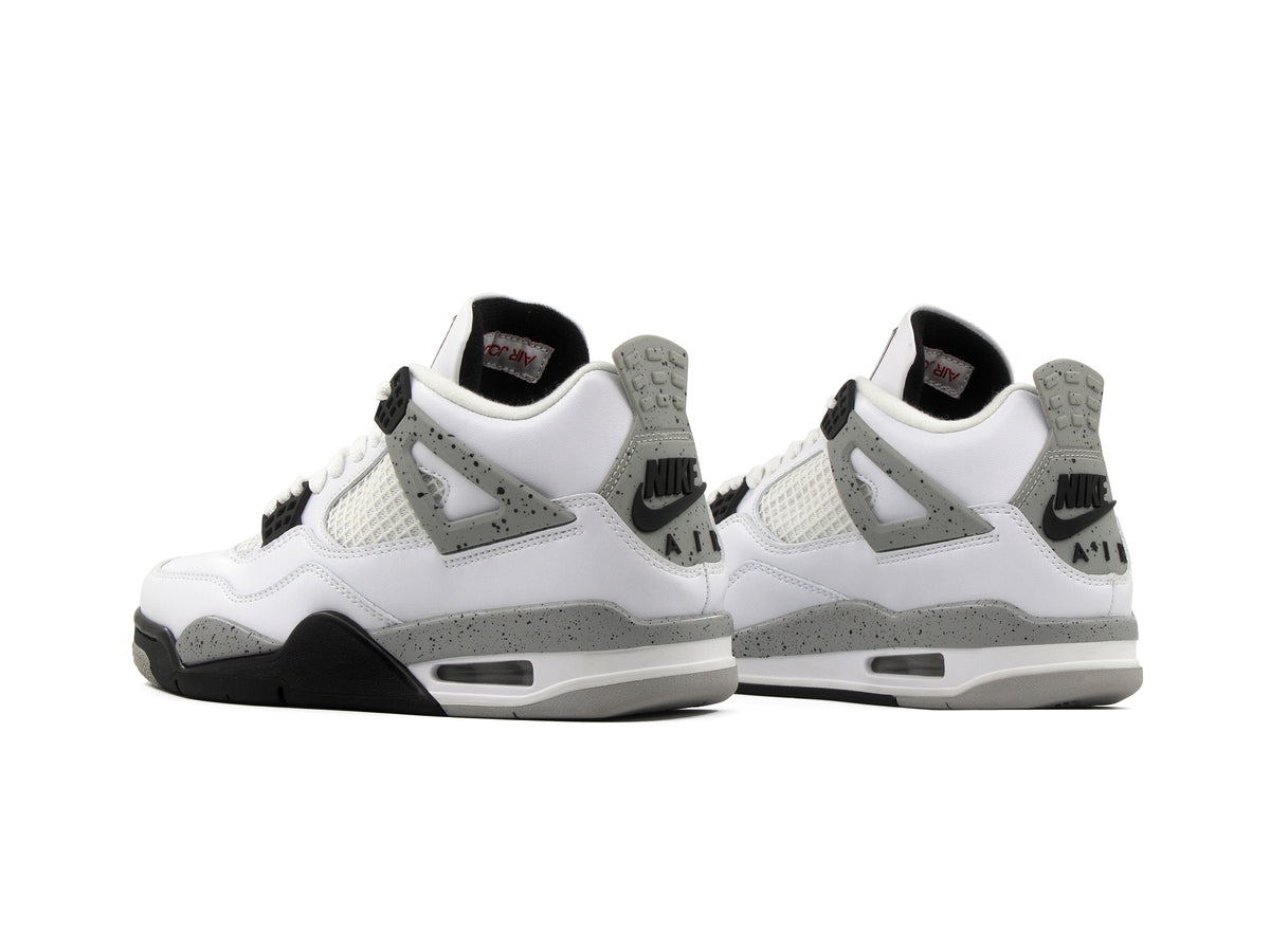 Tenis Retro 4 White Cement Importado