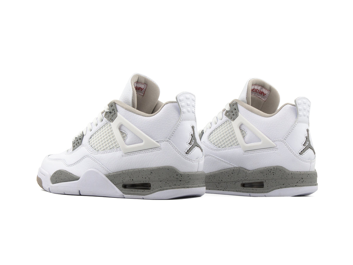 Tenis Retro 4 White Oreo Importado