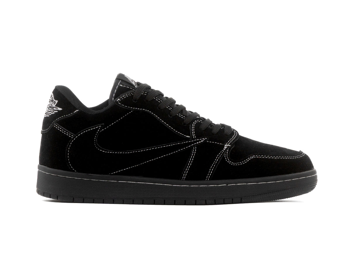 Paq 6 Pares Tenis Travis Low Black Phantom 22/25.5