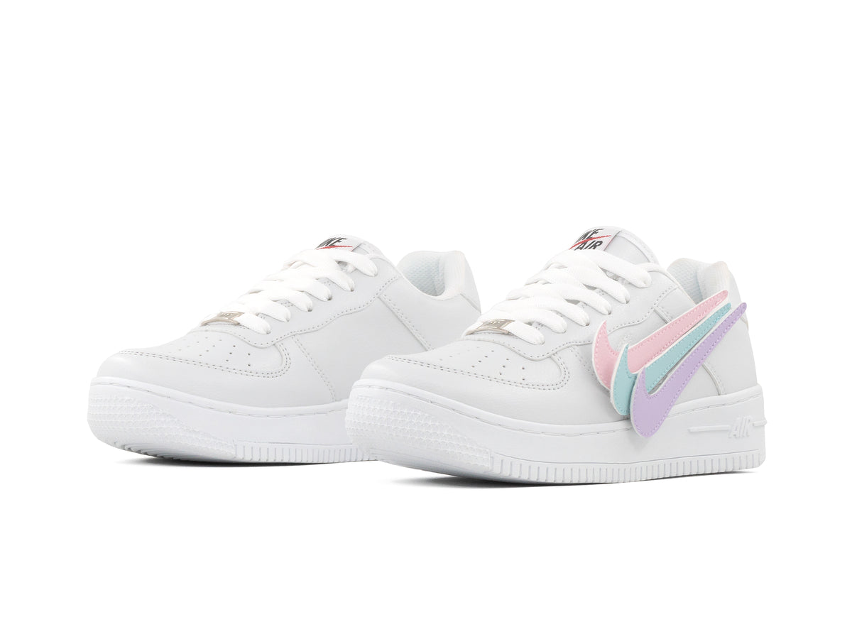 Tenis Tres Pipas Blanco Pasteles