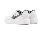 Tenis 270 Blanco Negro Rosa